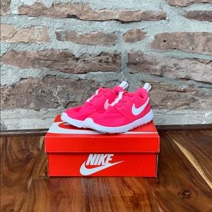 Bright Pink Kids Nike Sneakers